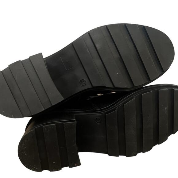 NWOT Sam Edelman Linds Black Front Zipper Zipper Chelsea Boots Sz 8. - Picture 7 of 7